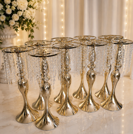 Gold Luxe Centerpiece Stand