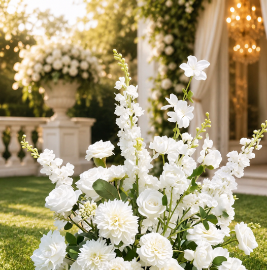 White Grace Centerpiece