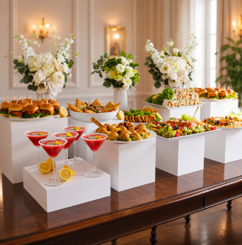 Elegant Food Riser Display 5 Set