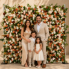 Sunset Flower Wall