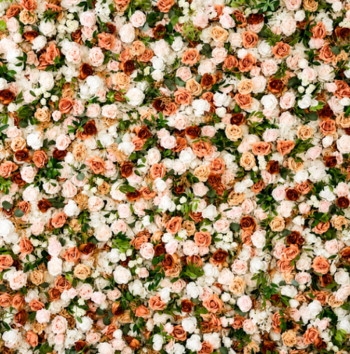 EverBloom 5D Tan Flower Wall