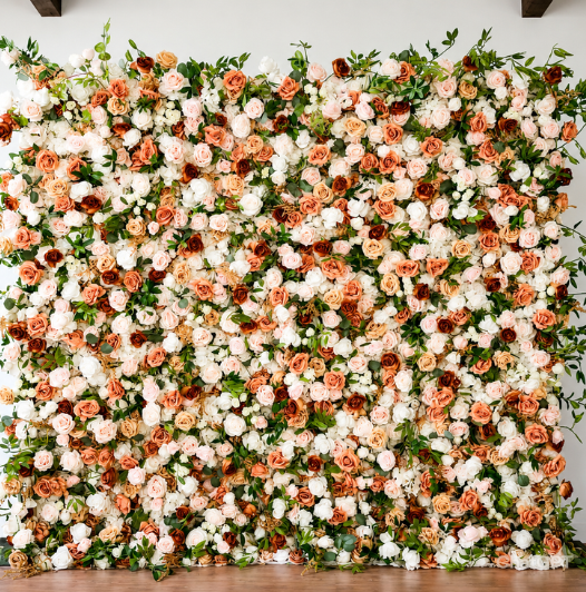 EverBloom 5D Tan Flower Wall