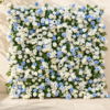 EverBloom Blue & Ivory Elegance Flower Wall