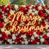 Christmas Rose Elegance Wall.