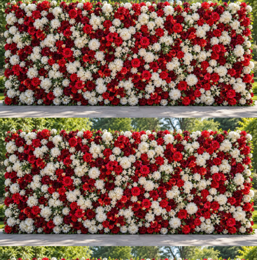 Christmas Rose Elegance Wall.