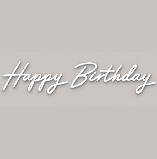 Happy Birthday
